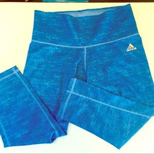 Adidas workout mid-pant, good/like new. Size small